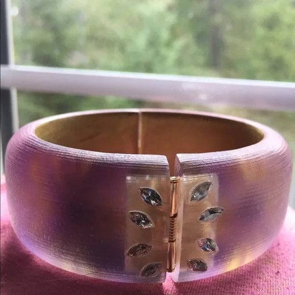 Alexis Bittar lucite bracelet